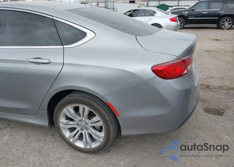 2015 Chrysler 200 Limited z USA, uszkodzony, nr VIN 1C3CCCAB9FN543448